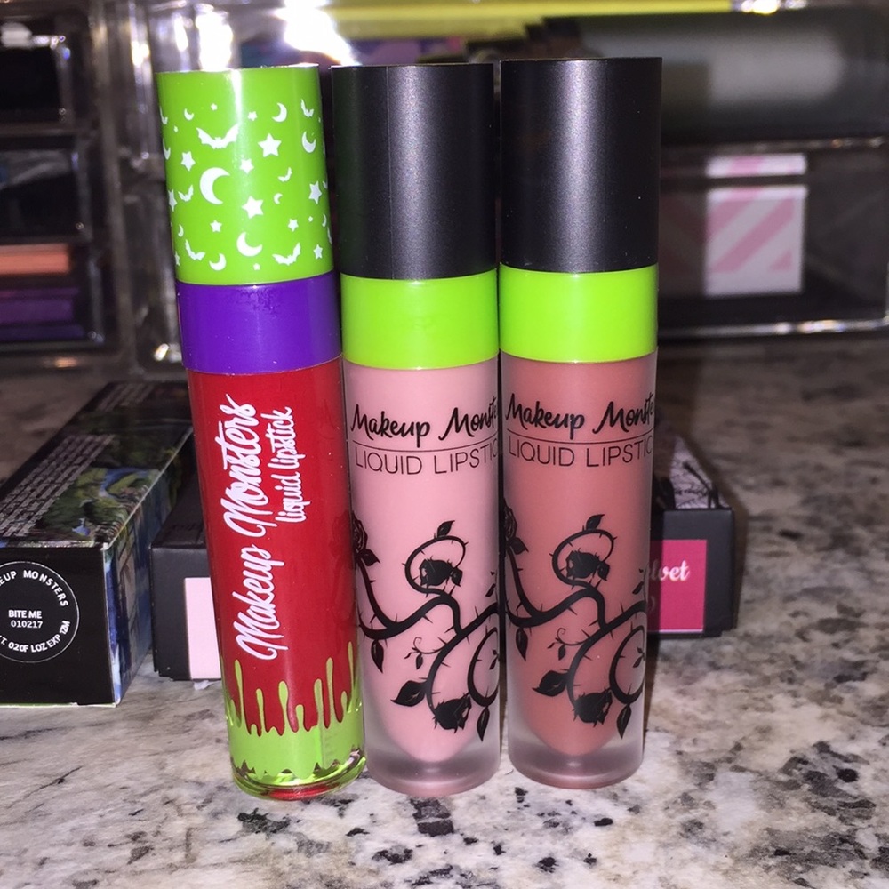 Makeup Monsters Cosmetics Destash Swatched Only